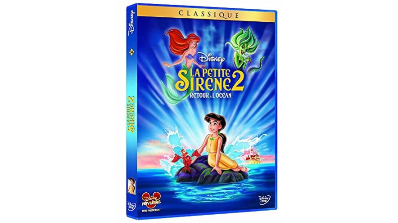 la petite sirène 2 : retour à l'océan - DVD Disney