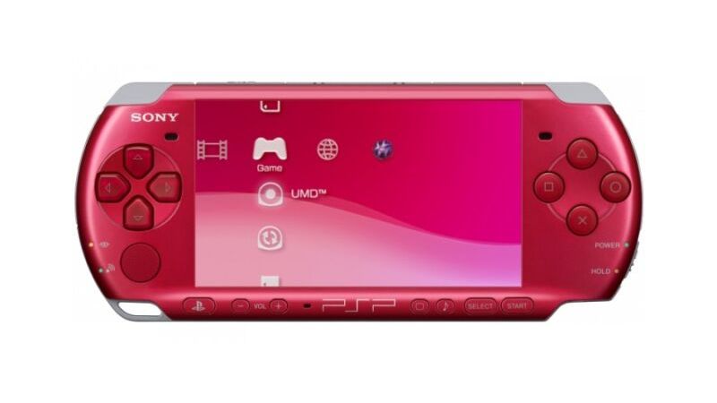 Console PSP 3004 Rouge