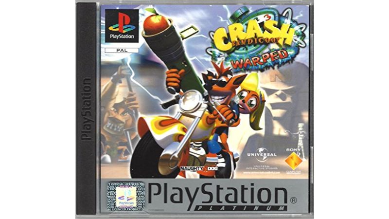 Crash Bandicoot: Warped Platinum - PS1