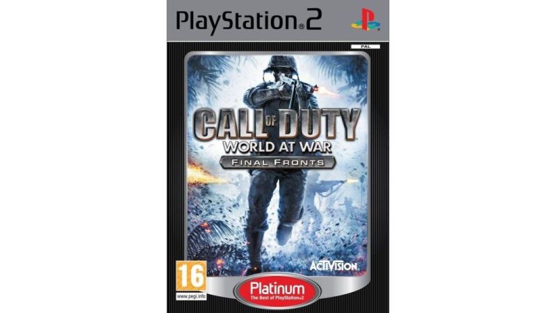 Call of Duty : World at War - Final Fronts Platinum - PS2