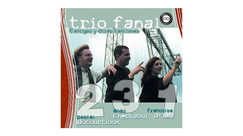 Cantigas y otras canciones Trio Fanal 123 - CD