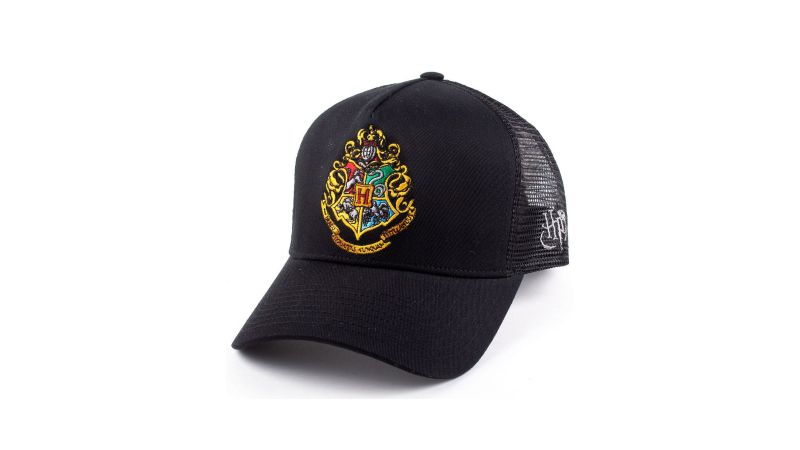 Casquette Harry Potter noire Trucker Poudlard