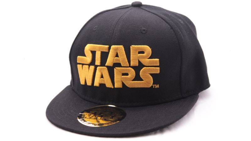 Casquette Noire Golden Logo Star Wars
