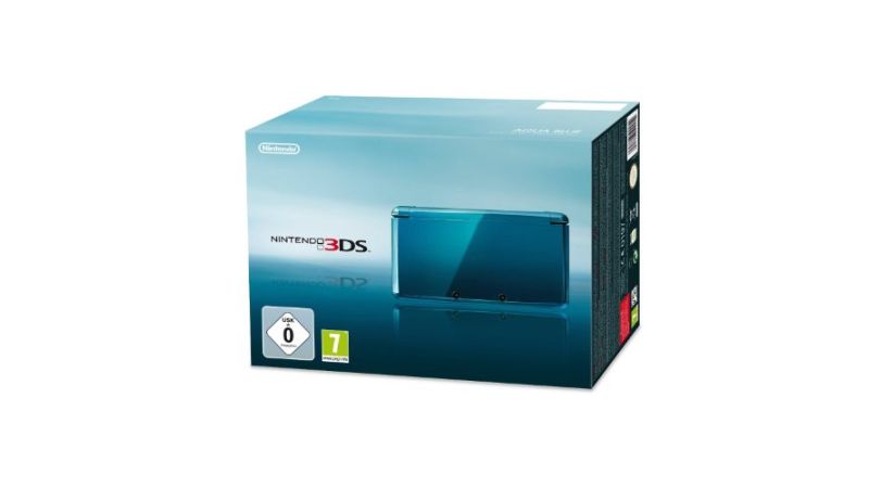 Console Nintendo 3DS Bleu Lagon en boite - Console
