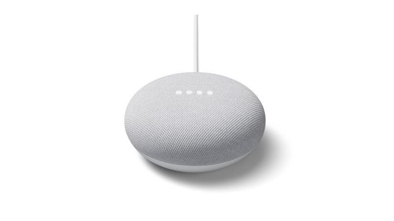 Google Nest Mini Assistant vocal Galet