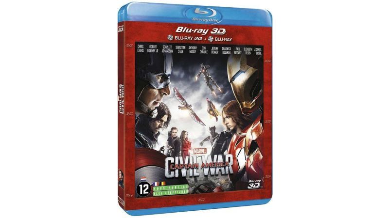 Captain America : Civil War - Combo   3D +   2D - Blu-Ray