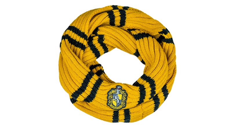 Echarpe snood Poufsouffle Harry Potter