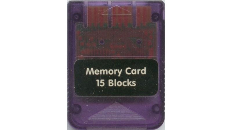 Memory card Ps1 15 Blocs non officielle