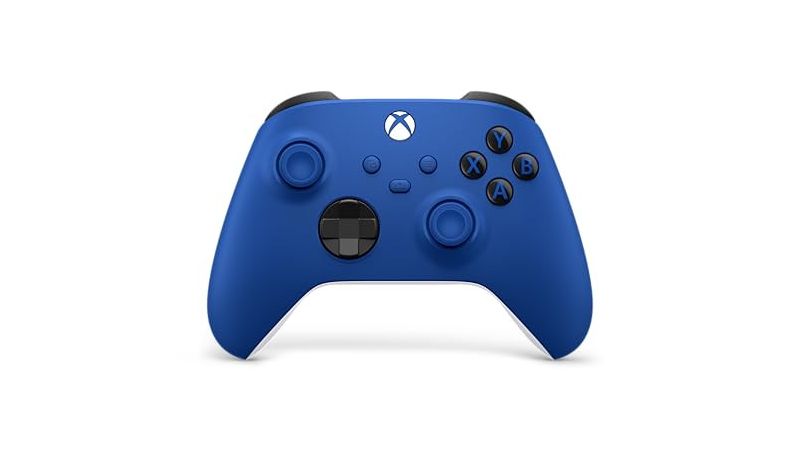 Xbox Manette sans Fil - Shock Blue Series X, Series S, One, Windows 10 & 11, Android et iOS