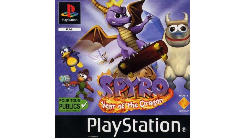 Spyro 3 - L'Année du dragon - Platinum - PS1