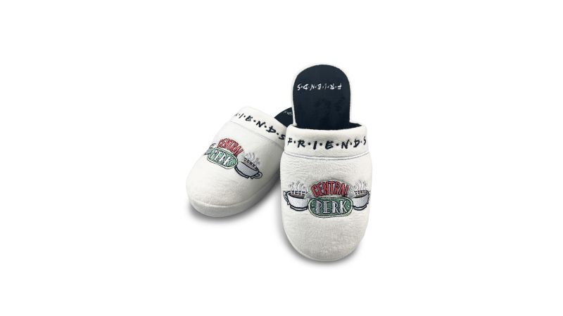 Chaussons Friends Central Perk blanches