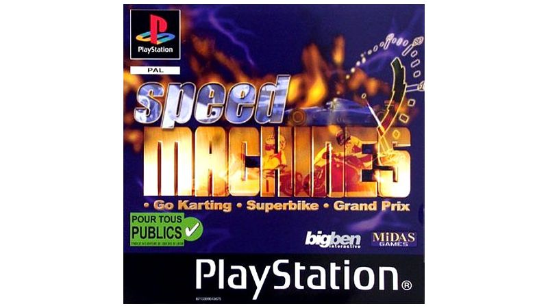 Speed Machines (Complet) - PS1
