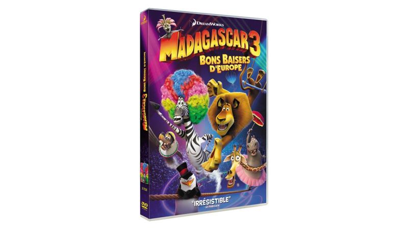 Madagascar 3 Bons Baisers d'europe - DVD
