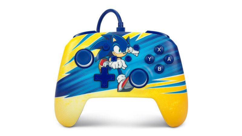 Manette Nintendo Switch filaire ameliorée PowerA Sonic Boost