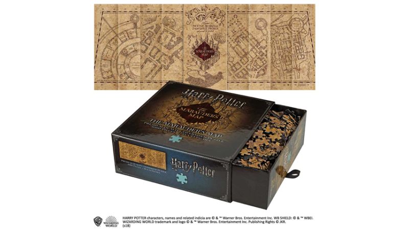 Puzzle Harry Potter Carte du Maraudeur 1000 pièces