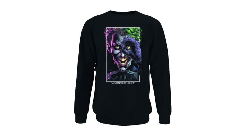 Sweat Joker DC Comics Batman three jokers