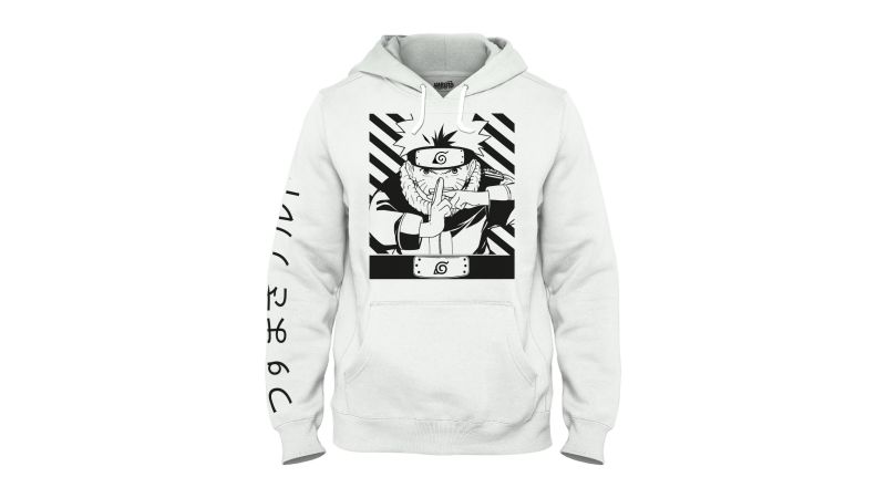 Sweat Naruto à capuche Kage Bunshin No Jutsu