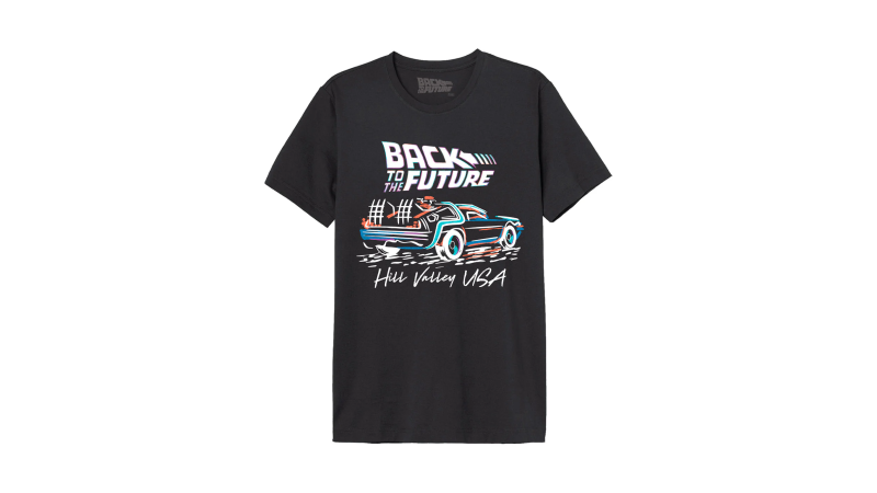 T-Shirt Retour vers le futur Hill Valley USA