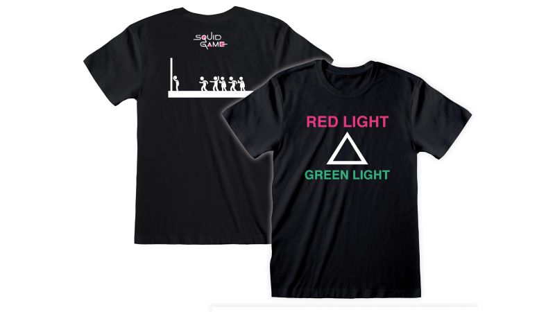 T-shirt Squid Game Red Light Green Light