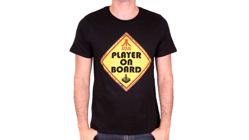 Tee-Shirt Atari Player on Board
