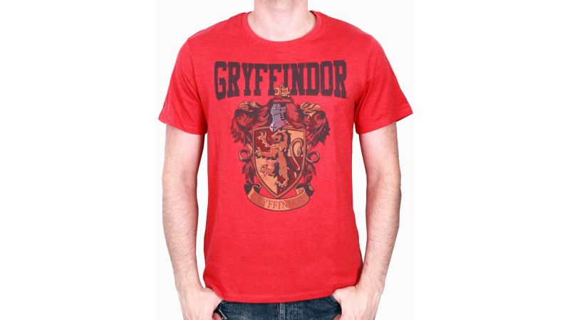 Tee-Shirt Rouge Gryffondor Harry Potter