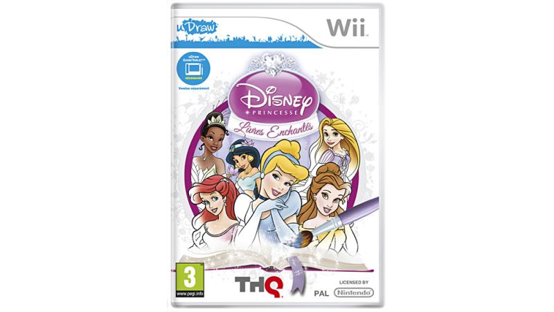 Disney Princesse: Livres Enchantés (sans tablette uDraw) - Wii