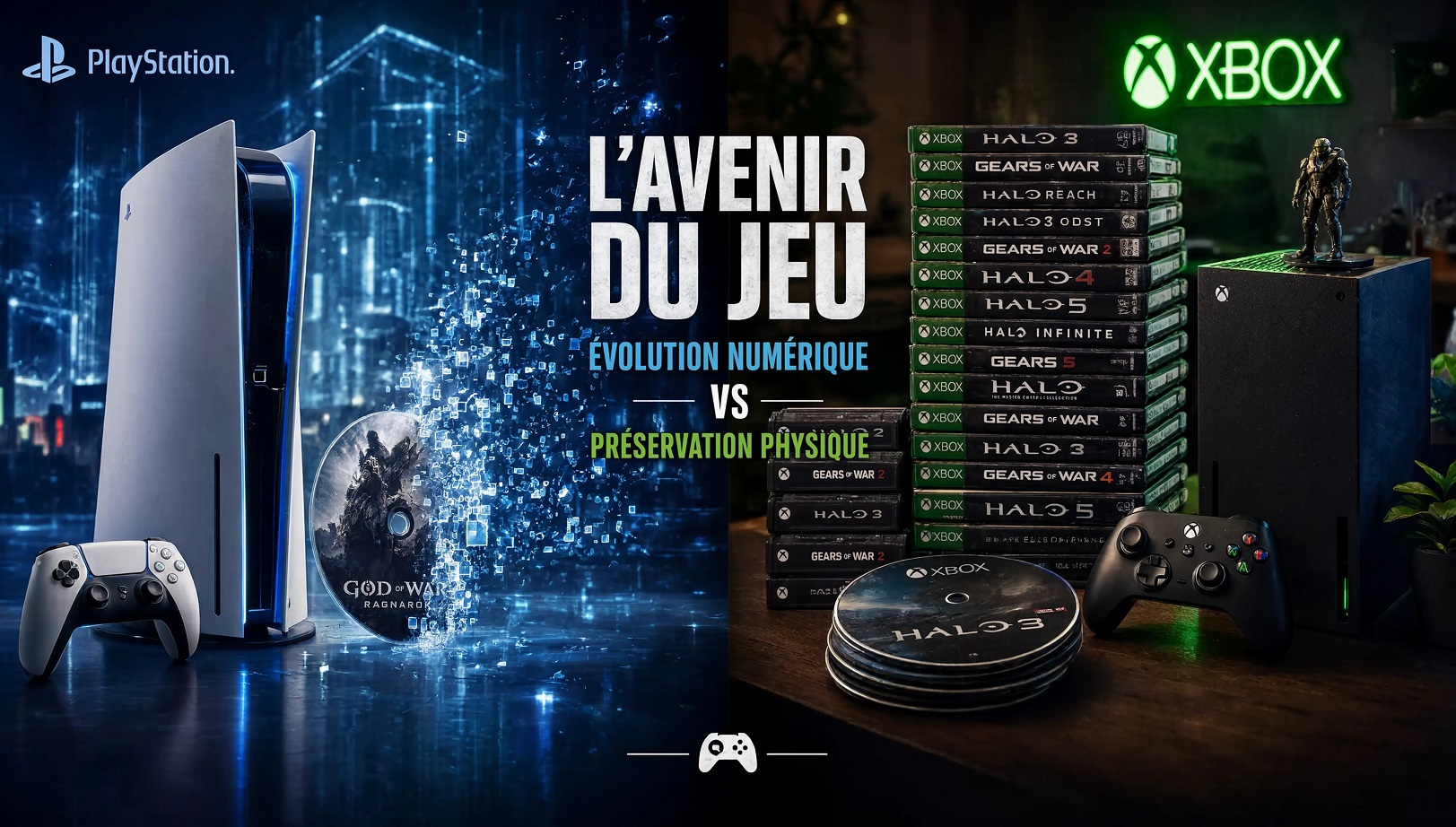 Guerre des consoles : Sony enterre le disque, Xbox réaffirme le droit au choix